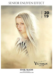 Victoria Jacob - Senior Enliven Effect Photography Template