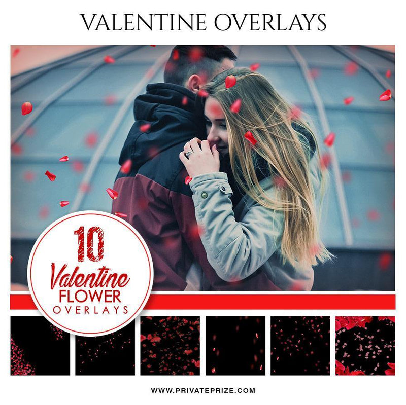 Valentine Overlays Set - PrivatePrize - Photography Templates