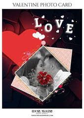 Valentine - Photo Card