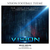 Vision Football - Themed Sports Photography Template - PrivatePrize - Photography Templates
