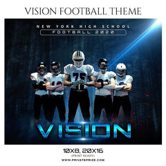Vision Football - Themed Sports Photography Template