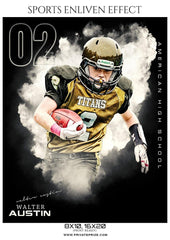 Walter Austin - Football Sports Enliven Effects Photography Template