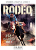 WARREN ROY-RODEO - SPORTS ENLIVEN EFFECT - Photography Photoshop Template