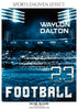 Waylon Dalton - Football Sports Enliven Effects Photography Template - Photography Photoshop Template