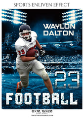 Waylon Dalton - Football Sports Enliven Effects Photography Template