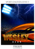 WESLEY DEAN-TENNIS - SPORTS ENLIVEN EFFECT - Photography Photoshop Template