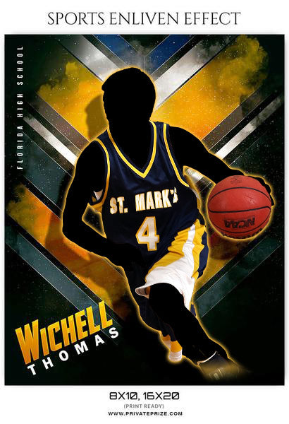 WICHELL THOMAS BASKETBALL- SPORTS ENLIVEN EFFECT
