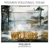 Wizards - Volleyball Themed Sports Photography Template - PrivatePrize - Photography Templates