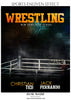 Christian Ted  Wrestling-Sports Enliven Effect - Photography Photoshop Template