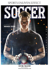 Warren Cason - Soccer Sports Enliven Effect Photography Template