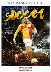 Waylon Dalton - Soccer Sports Enliven Effects Photography Template