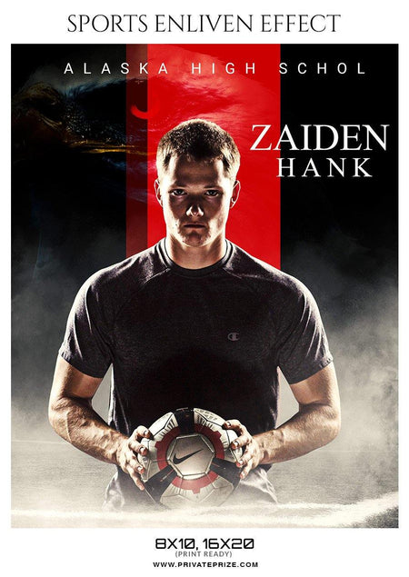 Zaiden Hank - Soccer Sports Enliven Effect Photography Template - PrivatePrize - Photography Templates