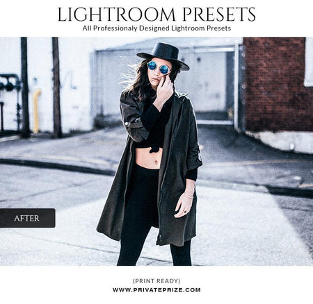 Blue shadow - LightRoom Presets Set - PrivatePrize - Photography Templates