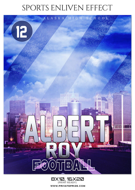 ALBERT ROY - FOOTBALL SPORTS PHOTOGRAPHY - Photography Photoshop Template
