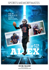 ALEX FOOTBALL SPORTS MEMORY MATE
