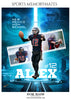 ALEX FOOTBALL SPORTS MEMORY MATE - Photography Photoshop Template