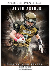 Alvin Arthur - Football Sports Enliven Effects Photography Template