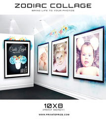 Zodiac - Aries 3D Wall Collage