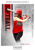 Ashley James - Softball Sports Enliven Effect Photography template - PrivatePrize - Photography Templates
