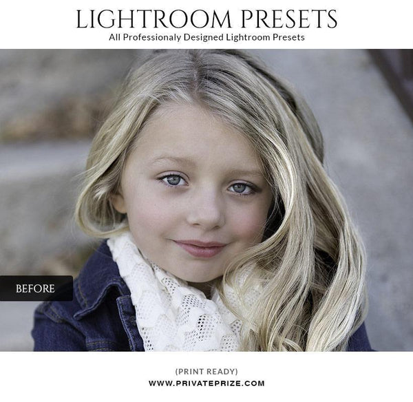 Beauty Effect - LightRoom Presets Set - PrivatePrize - Photography Templates