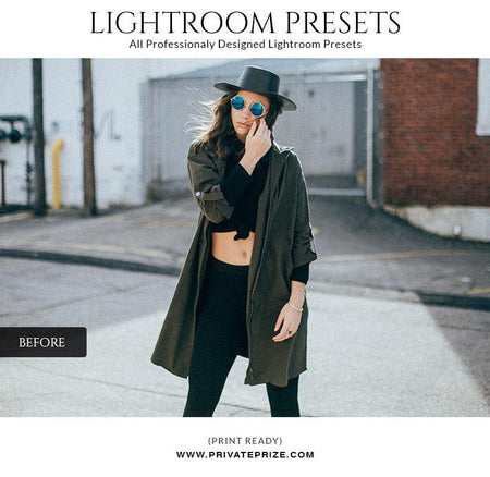 Blue shadow - LightRoom Presets Set - PrivatePrize - Photography Templates