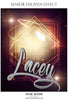 Lacey - Senior Enliven Effect Photography Template - PrivatePrize - Photography Templates