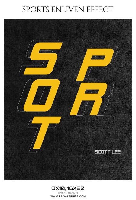 Scott lee - Football Sports Enliven Effect Photography Template - PrivatePrize - Photography Templates