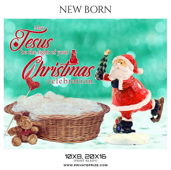 Christmas - New Born Photography - PrivatePrize - Photography Templates