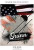Quinn Thomas - Senior Enliven Effect Photography Template - PrivatePrize - Photography Templates