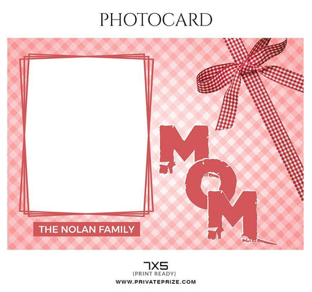 The Nolan Family - Photo card - PrivatePrize - Photography Templates