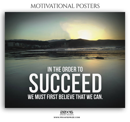 Success - Photography Photoshop Template
