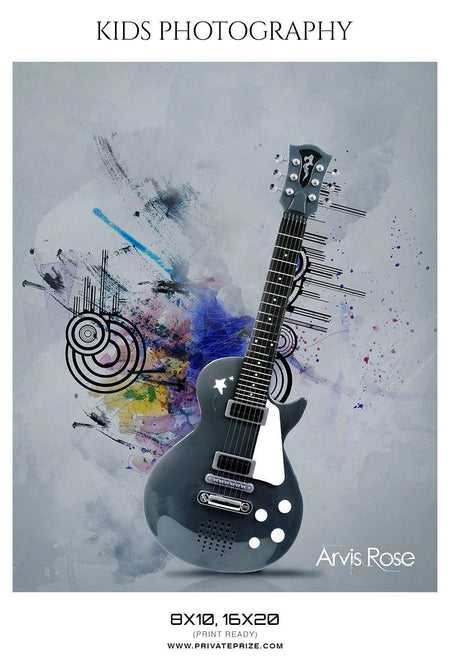 Arvis Rose - Kids Photography Photoshop Templates - PrivatePrize - Photography Templates