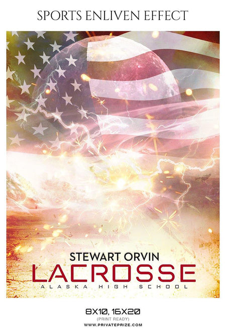 Stewart Orvin - lacrosse Sports Enliven Effects Photography Template - PrivatePrize - Photography Templates