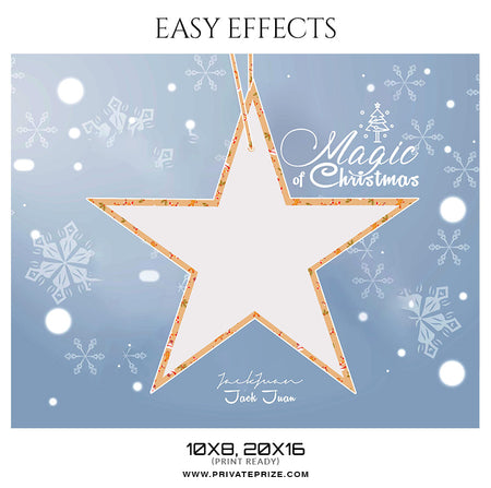 Jack Juan - Christmas Easy Effects - Photography Photoshop Template