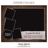 Jaena Curtis - Senior Collage Photography Template - PrivatePrize - Photography Templates