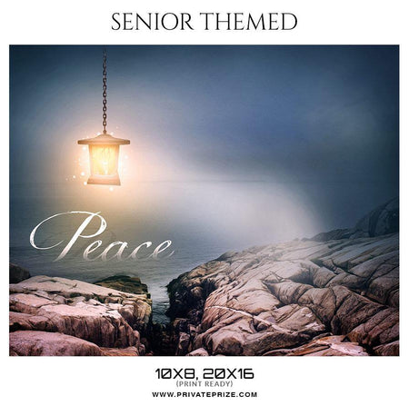 Peace - Senior Themed Photography Template - PrivatePrize - Photography Templates