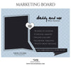 Daddy & Me - Father's Day Marketing Board Flyer Templates - PrivatePrize - Photography Templates