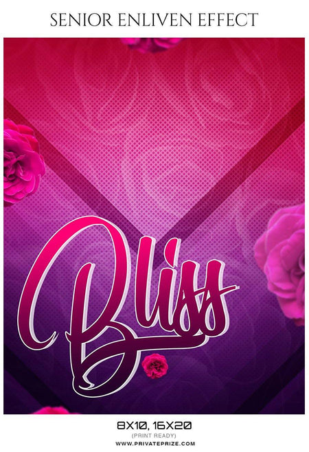Bliss - Senior Enliven Effect Photography Template - PrivatePrize - Photography Templates