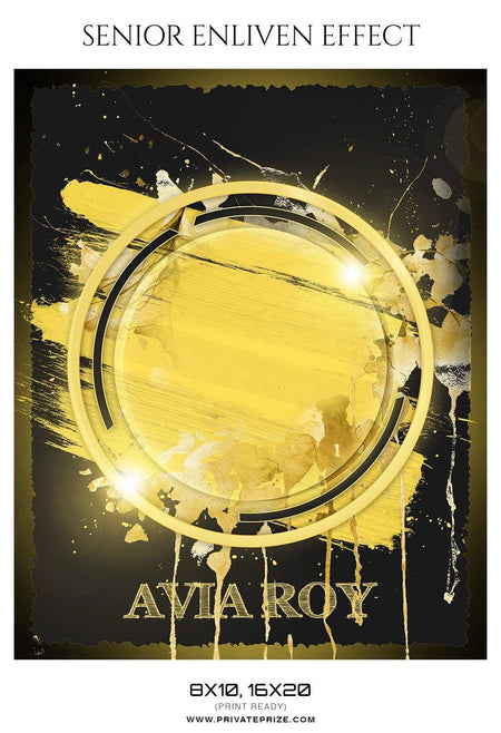 Avia Roy - Senior Enliven Effect Photography Template - PrivatePrize - Photography Templates