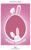 Easter photo card templates - PrivatePrize - Photography Templates