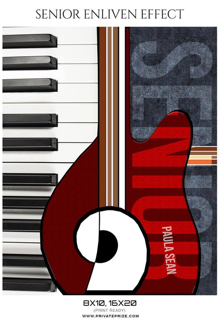 Paula Sean - Senior Enliven Effect Photography Template - PrivatePrize - Photography Templates