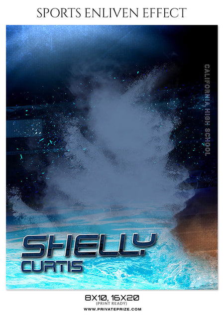 Shelly Curtis 2017- Sports Enliven Effects - Photography Photoshop Template