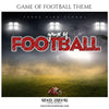 Game of football - Football Themed Sports Photography Template - PrivatePrize - Photography Templates