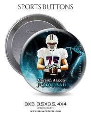 Football Sports Button