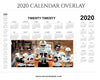 Calendar 2020 - PrivatePrize - Photography Templates