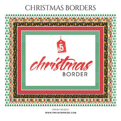 Christmas Border - Digital Frame