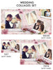 Wedding Collage Set - Along With - Photography Photoshop Templates