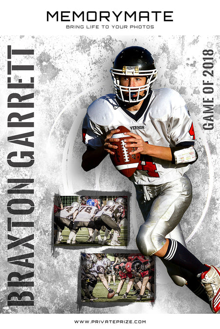 Sports Memory Mates Collage - Photography Photoshop Template