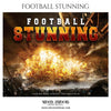 Football Stunning - Themed Sports Photography Template - PrivatePrize - Photography Templates