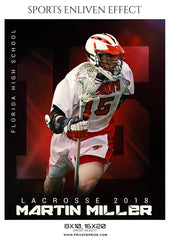 Martin Miller - Lacrosse Sports Enliven Effects Photography Template